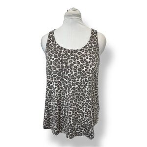 Zenana Outfitters Women’s Animal Print Tank Top Casual Leopard Retro 90s Multi L